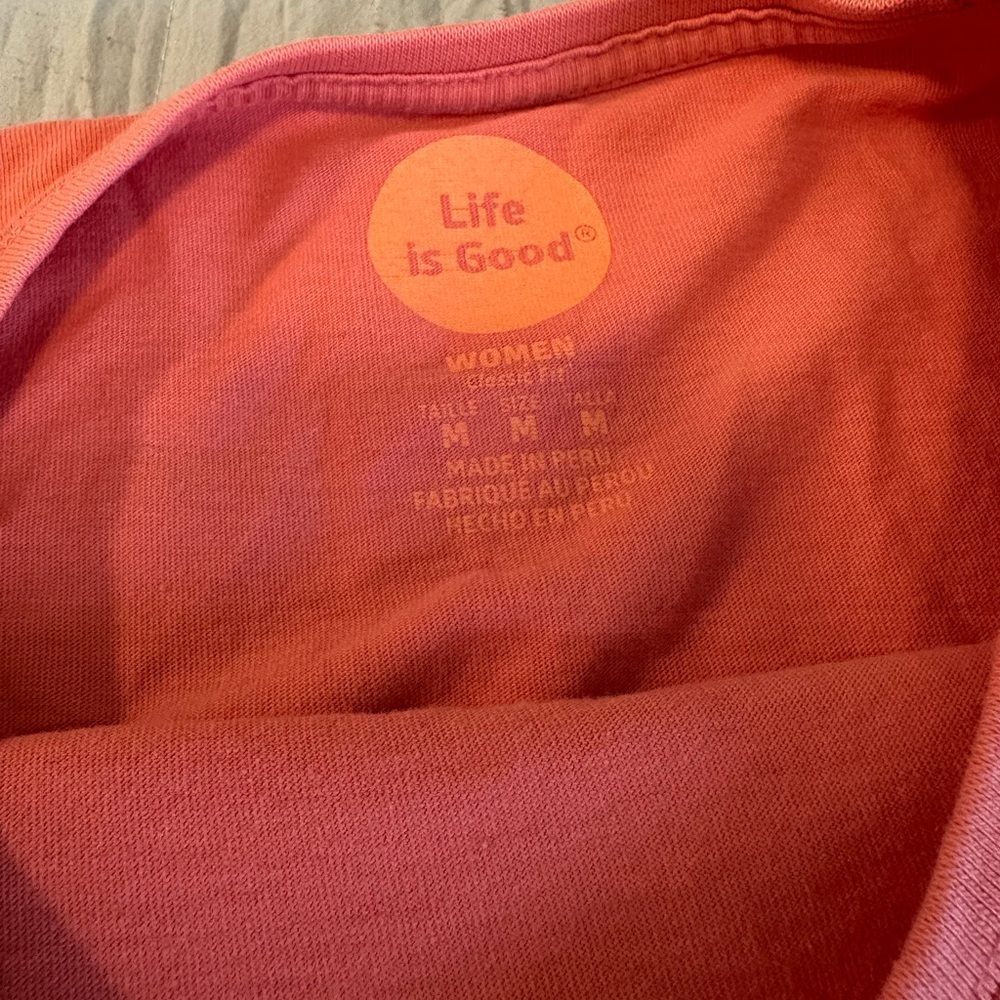 Life is Good Classic Fit Long Sleeve Tee | Size M - Picture 4 of 6